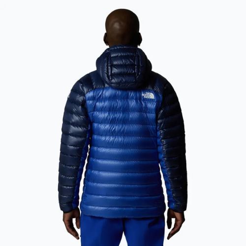 Férfi pehelykabát The North Face Summit Breithorn Hoodie blue/eagle blue