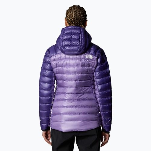 Női pehelykabát The North Face Summit Breithorn Hoodie peak purple/purple granite