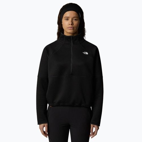 Női trekking pulóver The North Face Vertical Thermal 1/4 Zip fekete