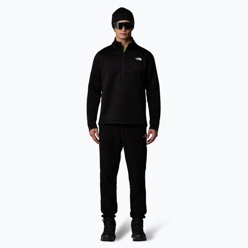 Férfi trekking pulóver The North Face Vertical Thermal 1/4 Zip fekete