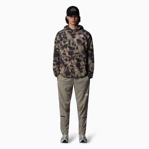 Férfi pulóver The North Face Mountain Athletics Fleece Print barlang szürke festett mou