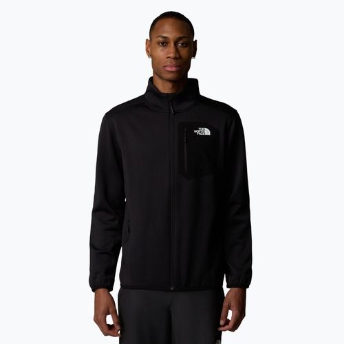 Férfi pulóver The North Face Crest FZ fekete