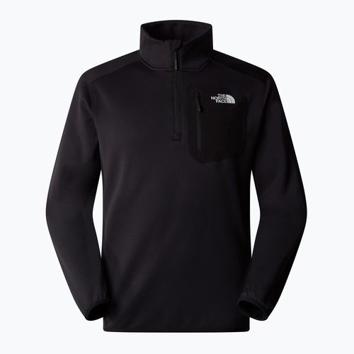Férfi pulóver The North Face Crest 1/4 Zip fekete