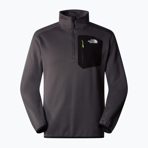 Férfi The North Face Crest 1/4 Zip pulóver antracit szürke/ fekete