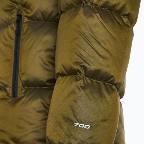 Férfi pehelypaplan The North Face Diablo Down 2.0 Hoodie moha zöld/fekete heathe