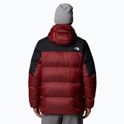 Férfi pehelykabát The North Face Diablo Down 2.0 Hoodie magas kockázatú piros/fekete heather