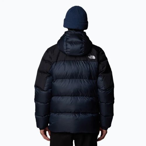 Férfi pehelypaplan The North Face Diablo Down 2.0 Hoodie árnyékos kék/fekete heathe