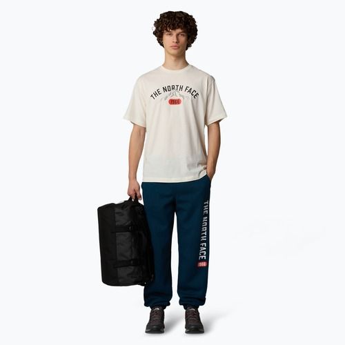 Férfi The North Face Varsity Graphic fehér dűne póló