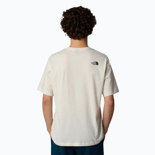 Férfi The North Face Varsity Graphic fehér dűne póló