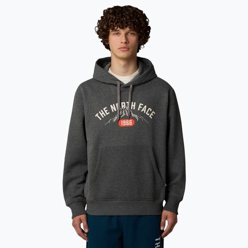 Férfi The North Face Varsity Graphic közepes szürke szürke póló