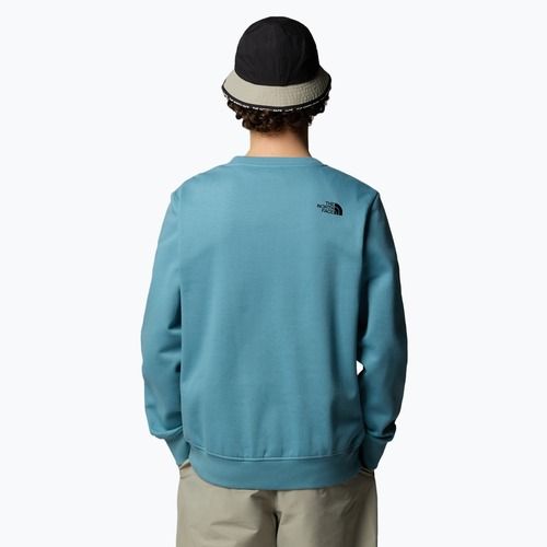 Férfi pulóver The North Face Drew Peak Crew algae kék