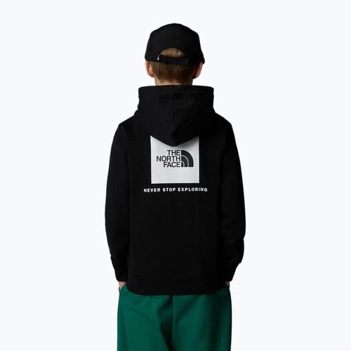 Gyermek pulóver The North Face Teen Redbox Regular P/O fekete