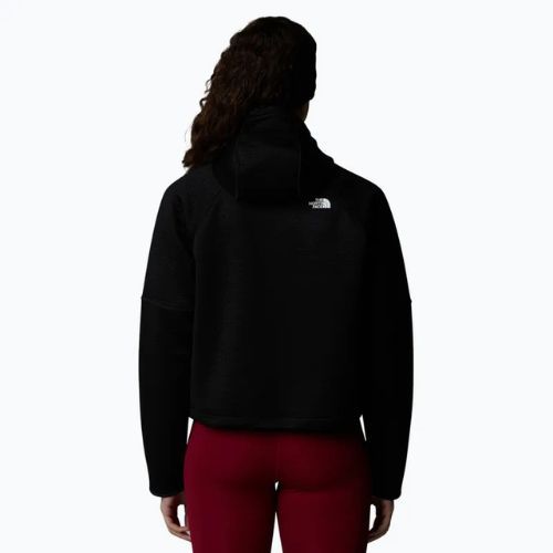 Női trekking pulóver The North Face Vertical Thermal FZ Hoodie fekete