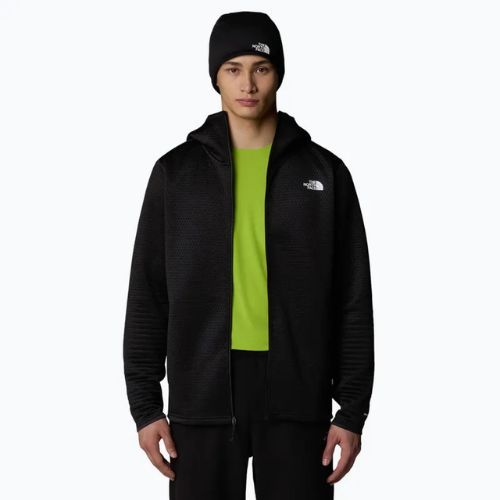 Férfi trekking pulóver The North Face Vertical Thermal FZ Hoodie fekete