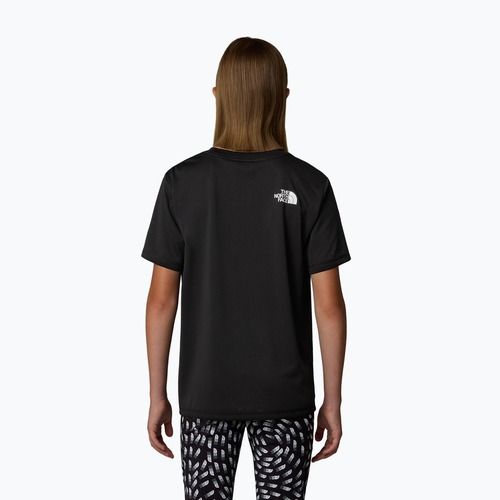 The North Face Reaxion gyermek póló fekete