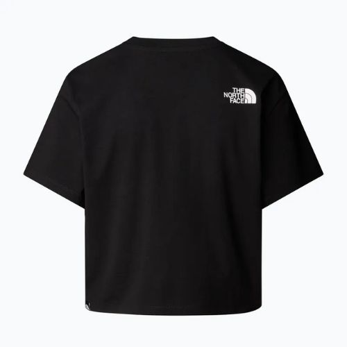 Női póló The North Face Easy Relaxed Cropped fekete