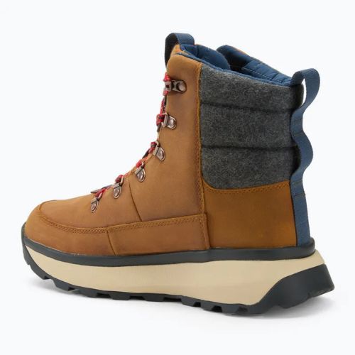 Férfi hócsizma The North Face Bergen Leather WP faanyag tan/red