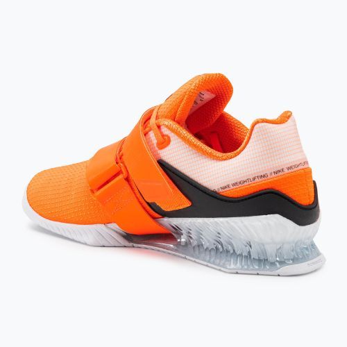 Nike Romaleos 4 narancssárga/fekete/fehér súlyemelő cipő