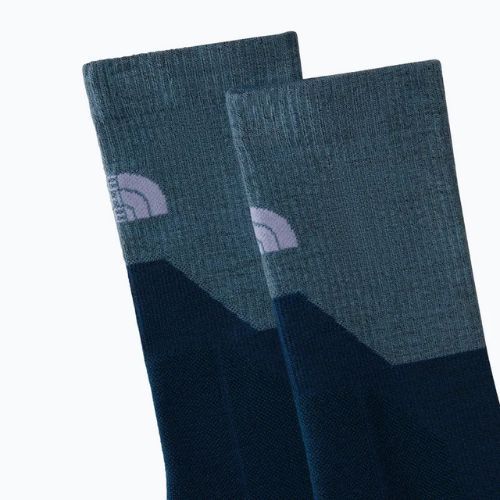 Férfi The North Face Hiking Crew midnight petrol/algae kék trekking zokni