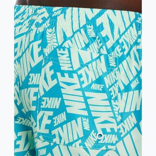 Férfi fürdőnadrág Nike Tossed 5" Volley vapor green