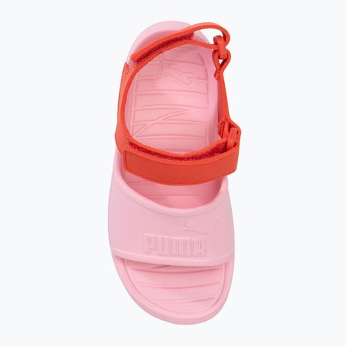 PUMA Divecat v2 Injex PS gyermek szandál rózsaszín lila/aktív piros