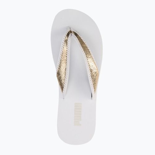Női PUMA Sandy Flip Metallic Shine flip flopok puma fehér/puma arany