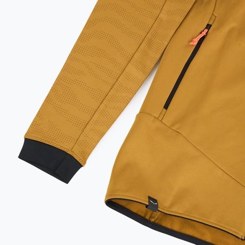 Női trekking pulóver Salewa Sella Crevasse Hd golden brown