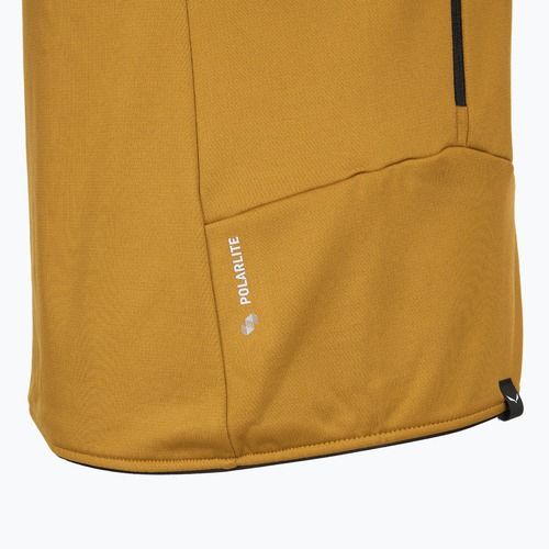 Női trekking pulóver Salewa Sella Crevasse Hd golden brown