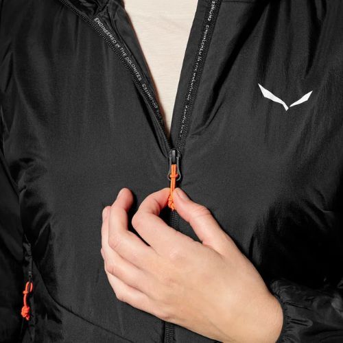 Női bélelt dzseki Salewa Puez Catinaccio 2 TWR HD black out