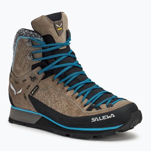 Női trekking cipő Salewa MTN Trainer 2 Winter GTX bungee cord/ delphinium