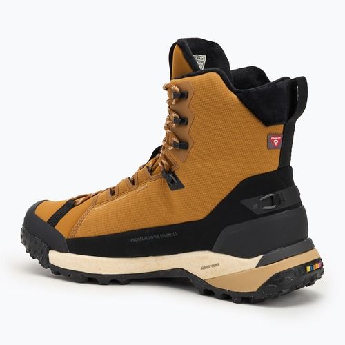 Férfi túracipő Salewa Puez Winter Mid Ptx golden brown / black
