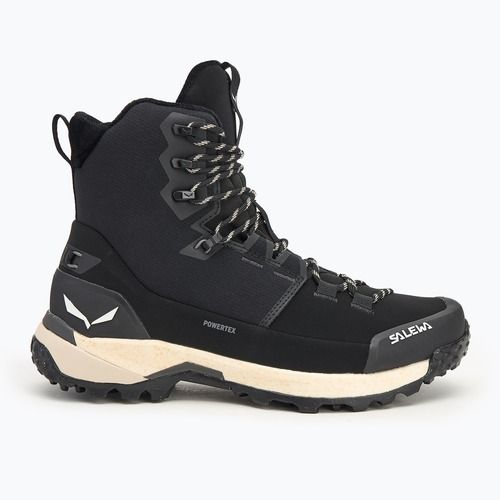 Női túracipő Salewa Puez Winter Mid Ptx black / black