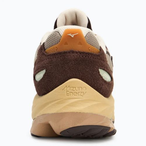 Mizuno Wave Rider Βeta vintage khaki/nyári homok/cseresznye kávé cipő