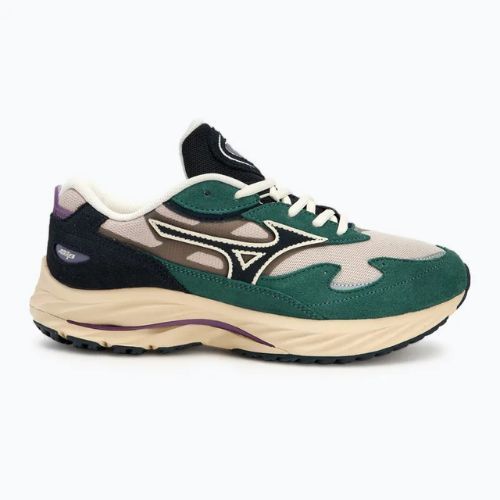 Mizuno Wave Rider Βeta silver cloud/vulcan/bistro zöld cipő