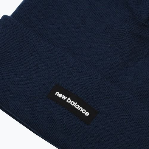 Téli sapka New Balance Linear Cuffed navy