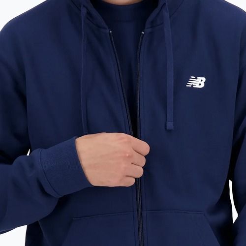 Férfi New Balance Stacked Logo pulóver francia tengerészgyalogság