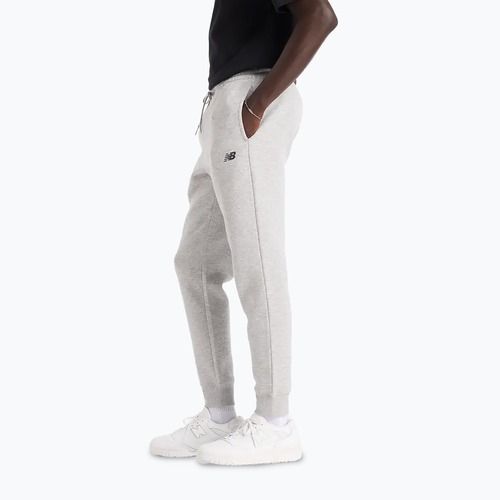 Férfi New Balance Fleece Jogger nadrág sportos szürke