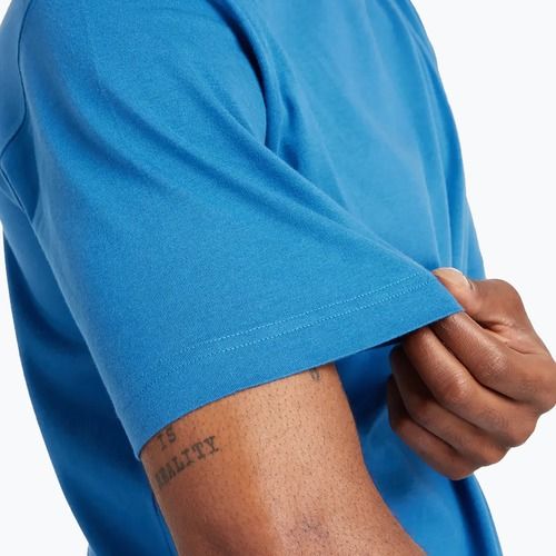 Férfi New Balance Small Logo kék achát póló