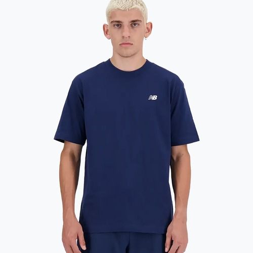 Férfi New Balance Small Logo póló, navy színű
