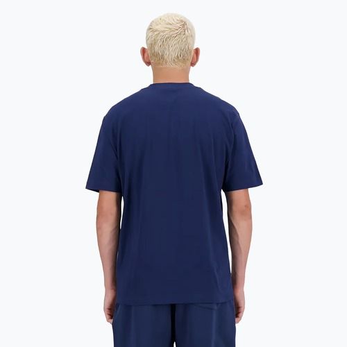 Férfi New Balance Small Logo póló, navy színű