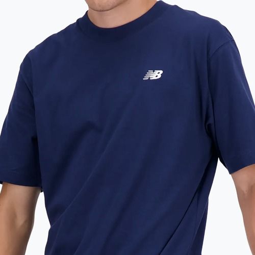 Férfi New Balance Small Logo póló, navy színű