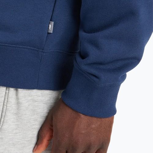 Férfi pulóver New Balance Graphic Crew navy