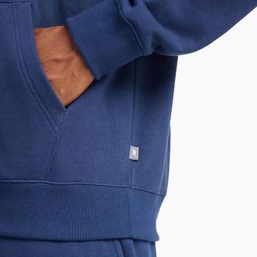 Férfi pulóver New Balance Graphic Hoodie navy
