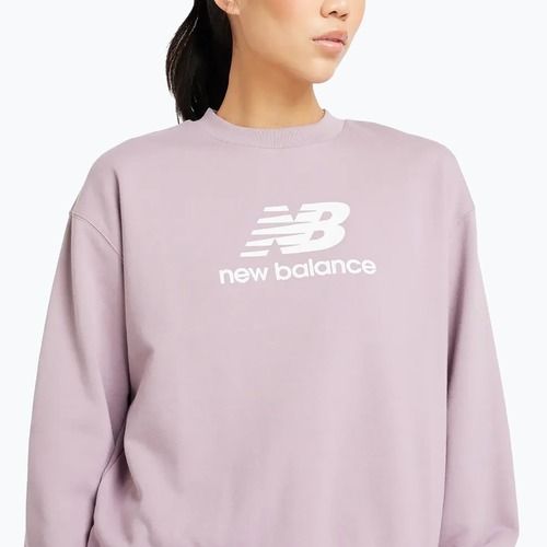 Női New Balance French Terry Stacked icewine melegítőfelső