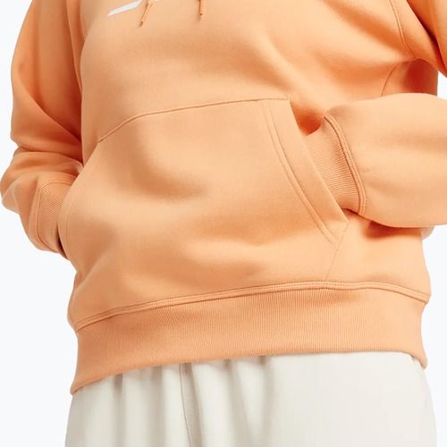 Női New Balance Fleece kapucnis pulóver barna