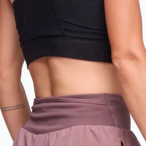 Női futónadrág HOKA Glide 4" füstös kvarc