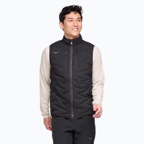 Férfi futómellény HOKA Skyfill Run black