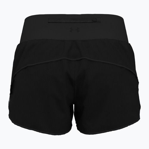 Under Armour Launch Pro 3'' női futónadrág fekete/fényvisszaverő