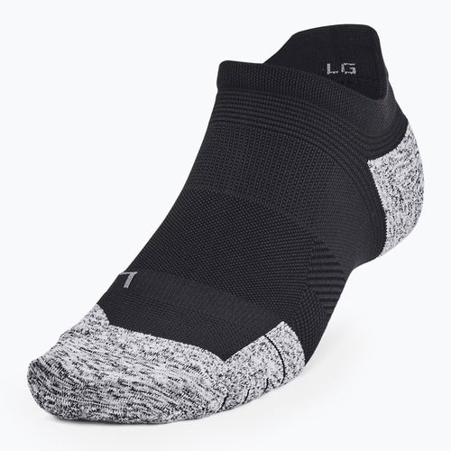 Under Armour Dry Run Cushion No Show futó zokni 3 pár fekete/szürke/reflektív