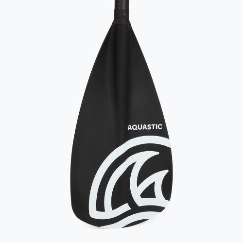 SUP lapát 3 darab AQUASTIC SUP Fibre + Carbon fekete